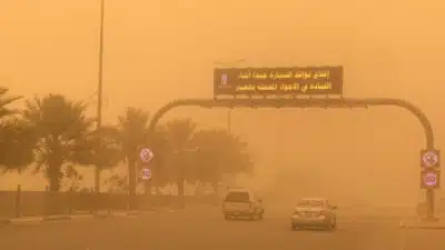 العواصف الرملية في السعودية
